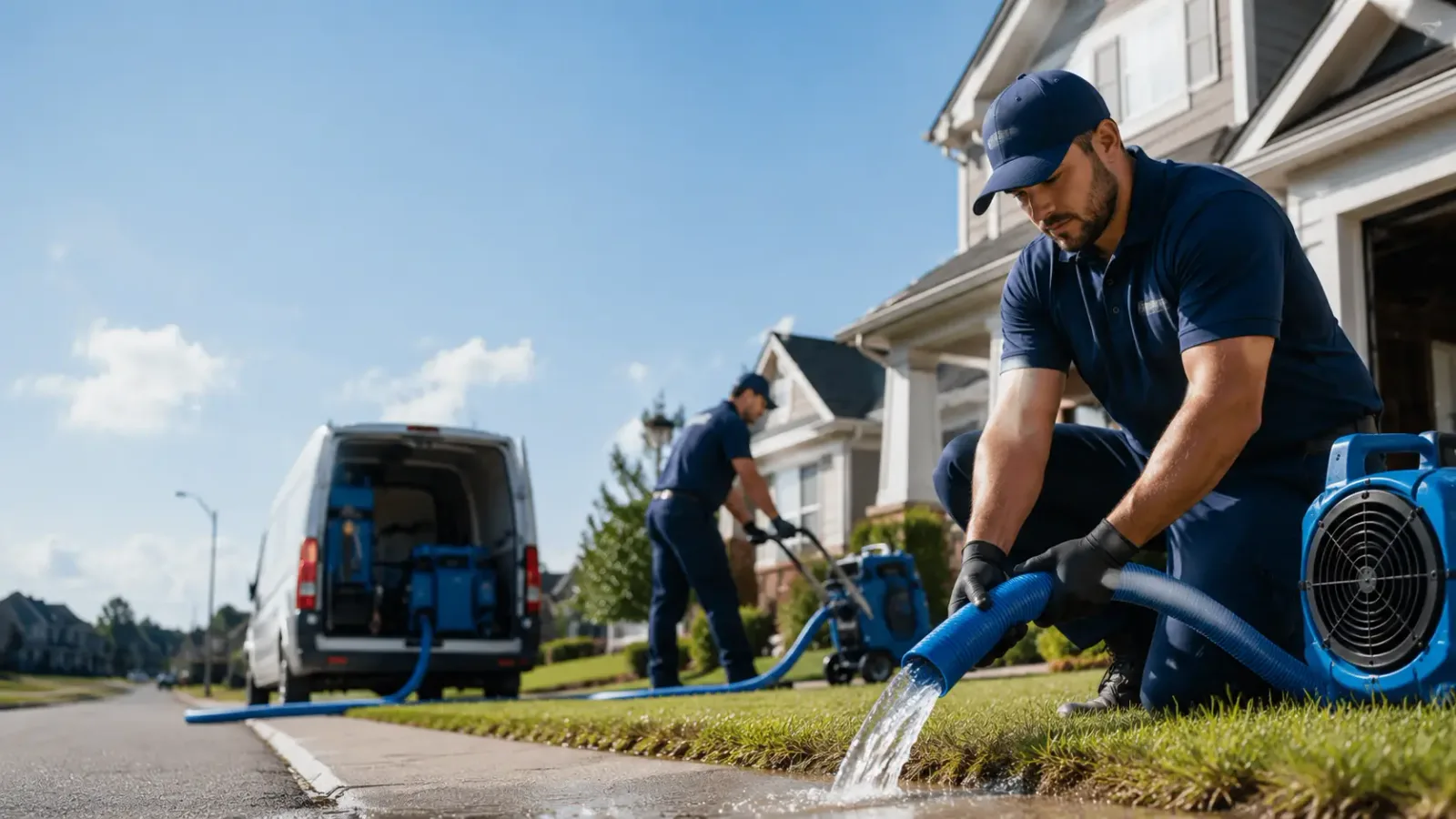Flood Damage Restoration in Fowlerville, MI